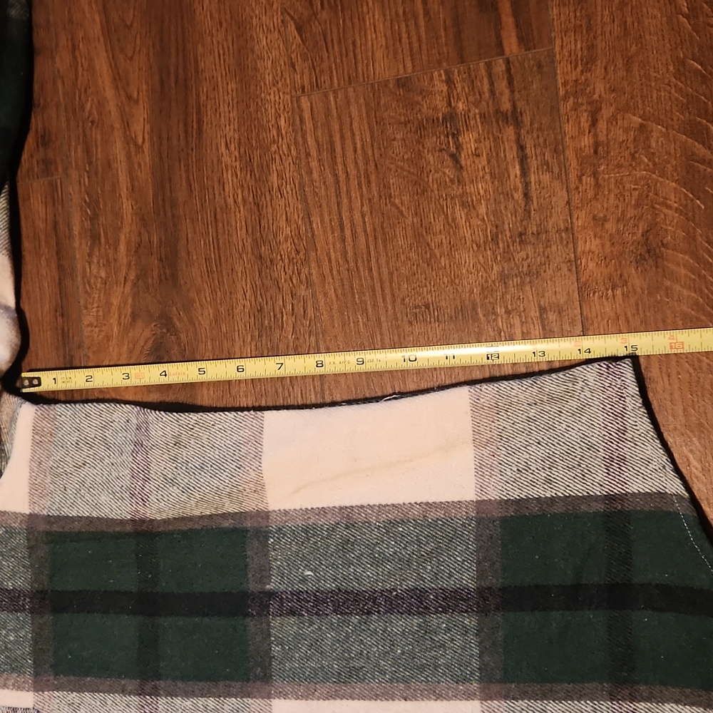 Men's Green Plaid Jacket-Shirt - Picture 7 of 12